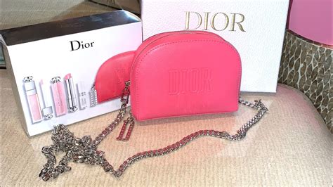 dior rouge pouch|free dior pouch with purchase.